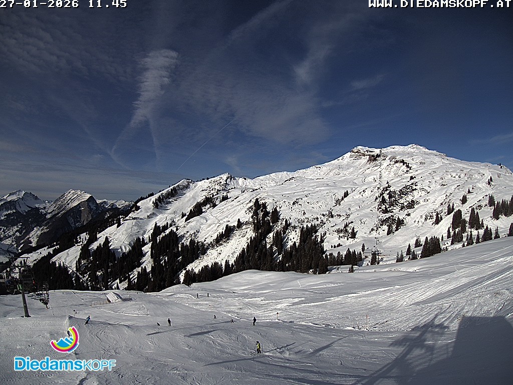 Archiv Foto Webcam Panorama Diedamskopf von der Breitenalpe