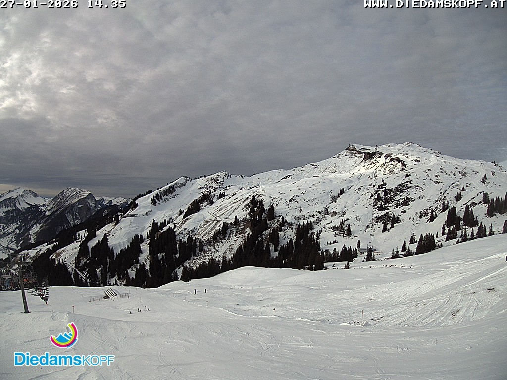 Archiv Foto Webcam Panorama Diedamskopf von der Breitenalpe