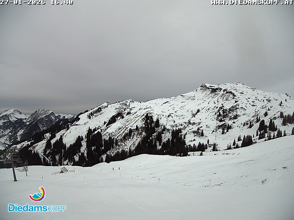Archiv Foto Webcam Panorama Diedamskopf von der Breitenalpe