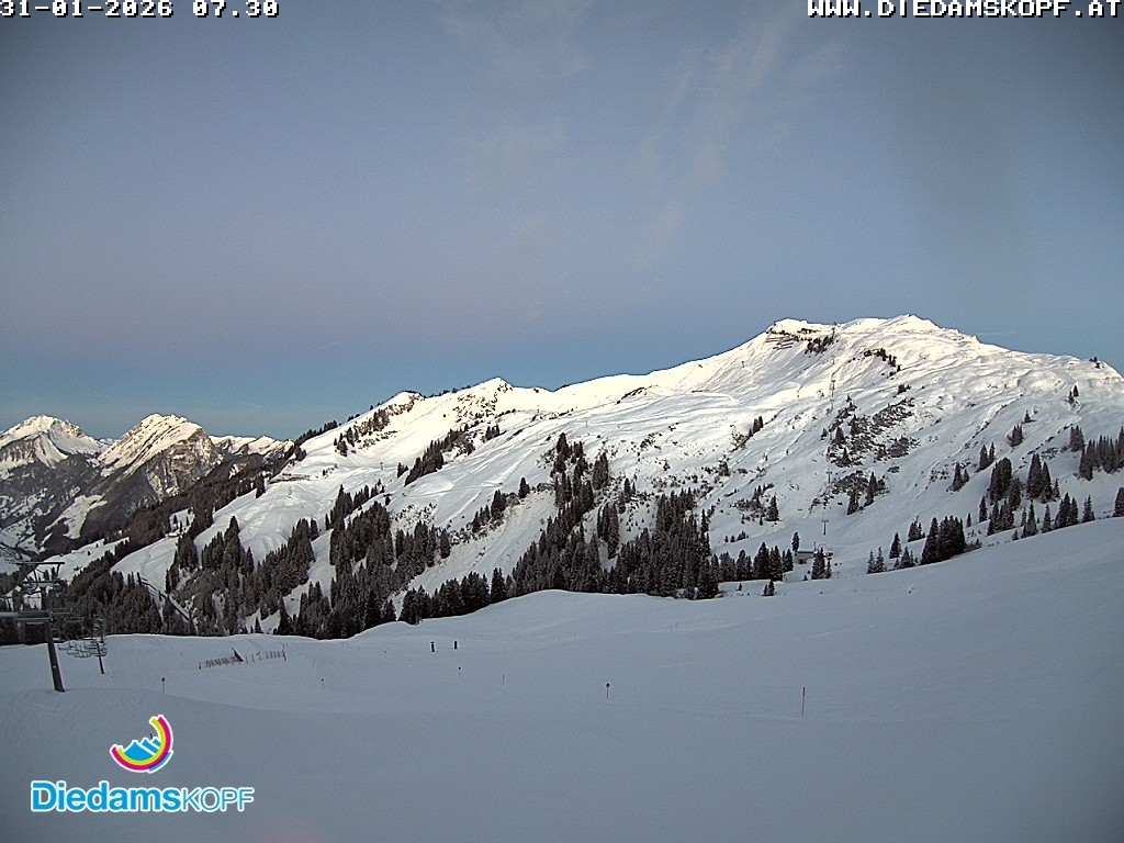 Archiv Foto Webcam Panorama Diedamskopf von der Breitenalpe