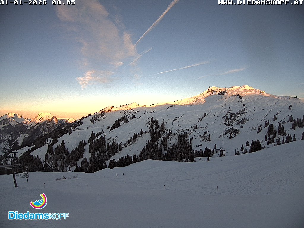 Archiv Foto Webcam Panorama Diedamskopf von der Breitenalpe