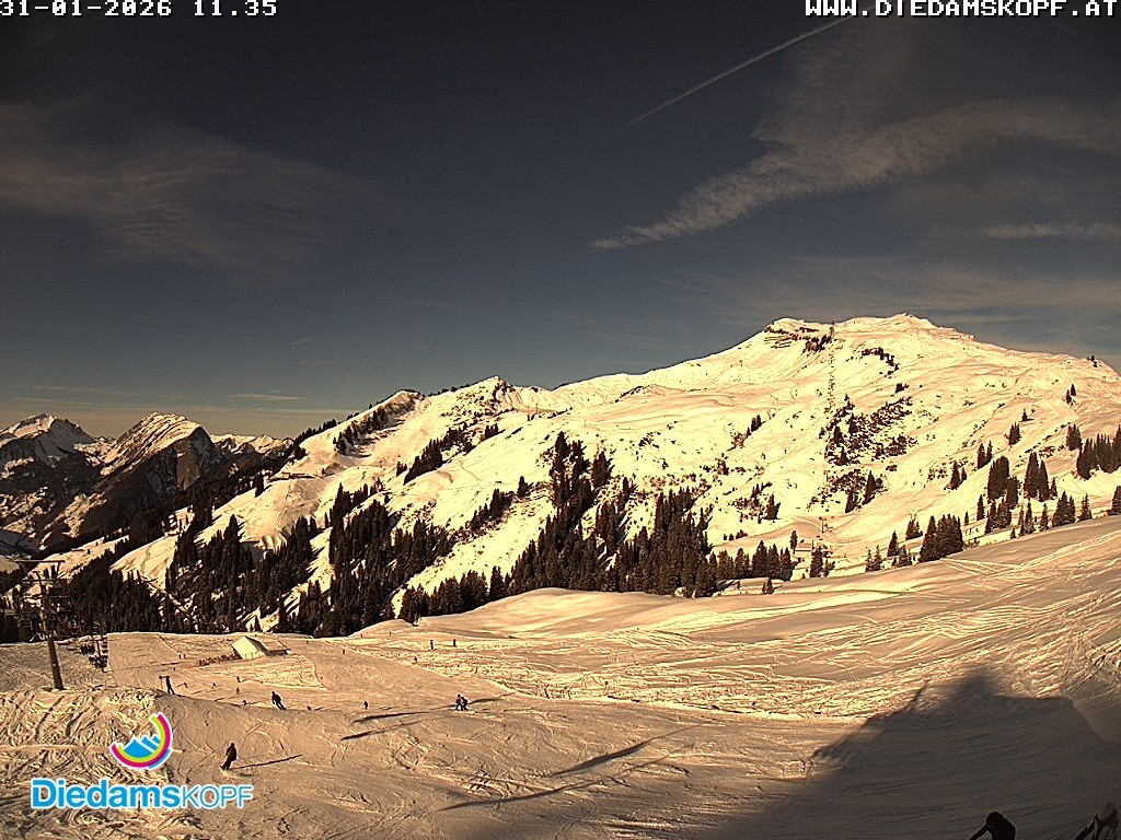 Archiv Foto Webcam Panorama Diedamskopf von der Breitenalpe