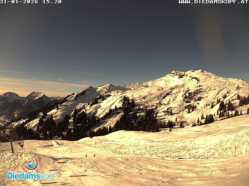 Archiv Foto Webcam Panorama Diedamskopf von der Breitenalpe