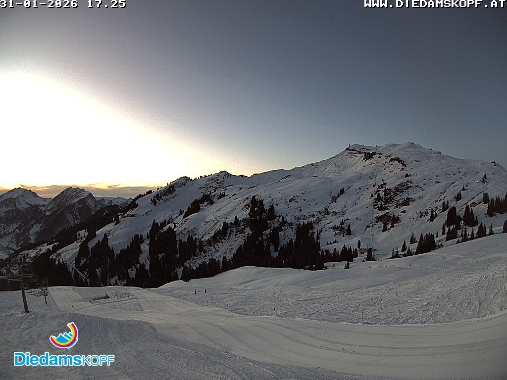 Archiv Foto Webcam Panorama Diedamskopf von der Breitenalpe