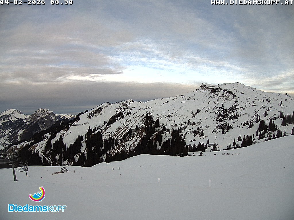 Archiv Foto Webcam Panorama Diedamskopf von der Breitenalpe