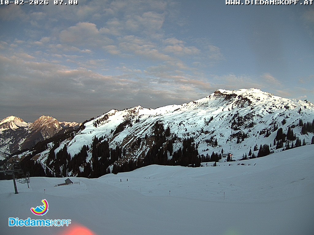 Archiv Foto Webcam Panorama Diedamskopf von der Breitenalpe