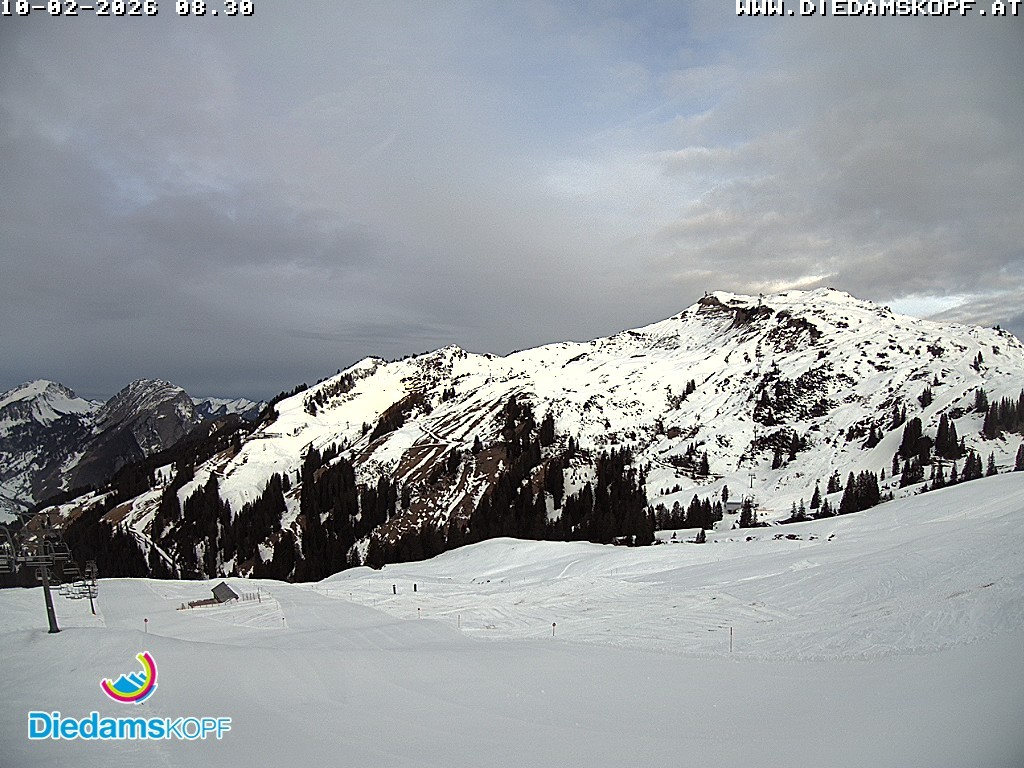 Archiv Foto Webcam Panorama Diedamskopf von der Breitenalpe