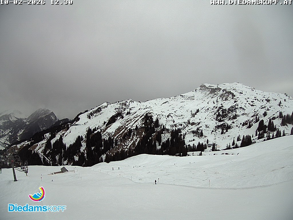 Archiv Foto Webcam Panorama Diedamskopf von der Breitenalpe