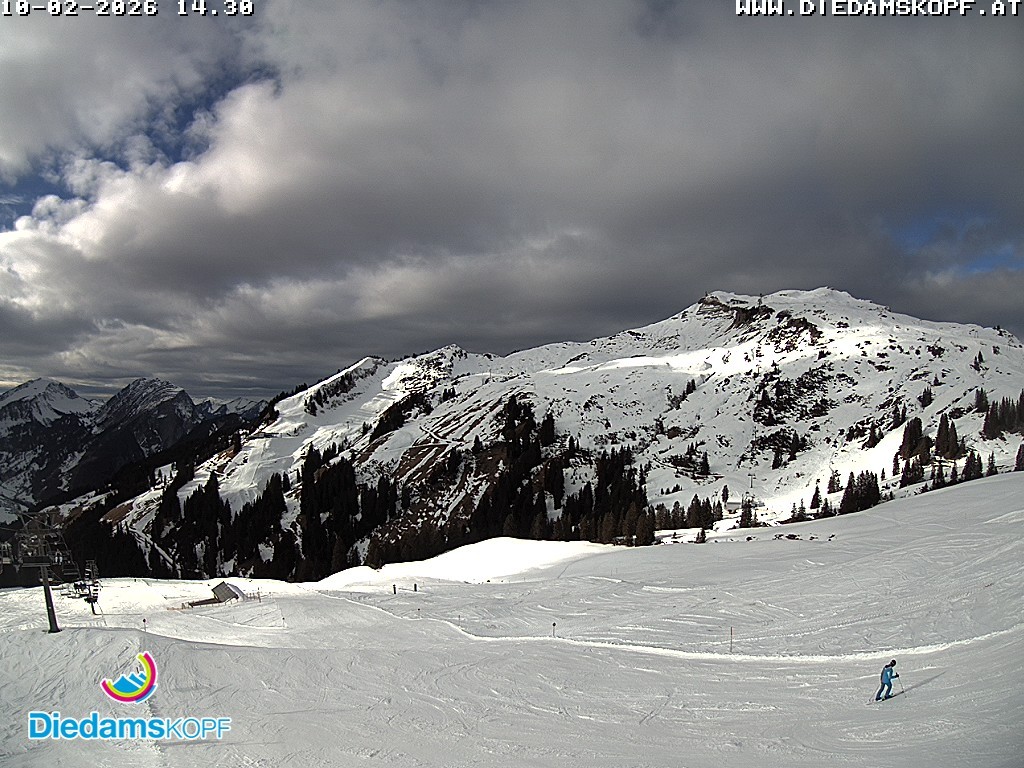 Archiv Foto Webcam Panorama Diedamskopf von der Breitenalpe