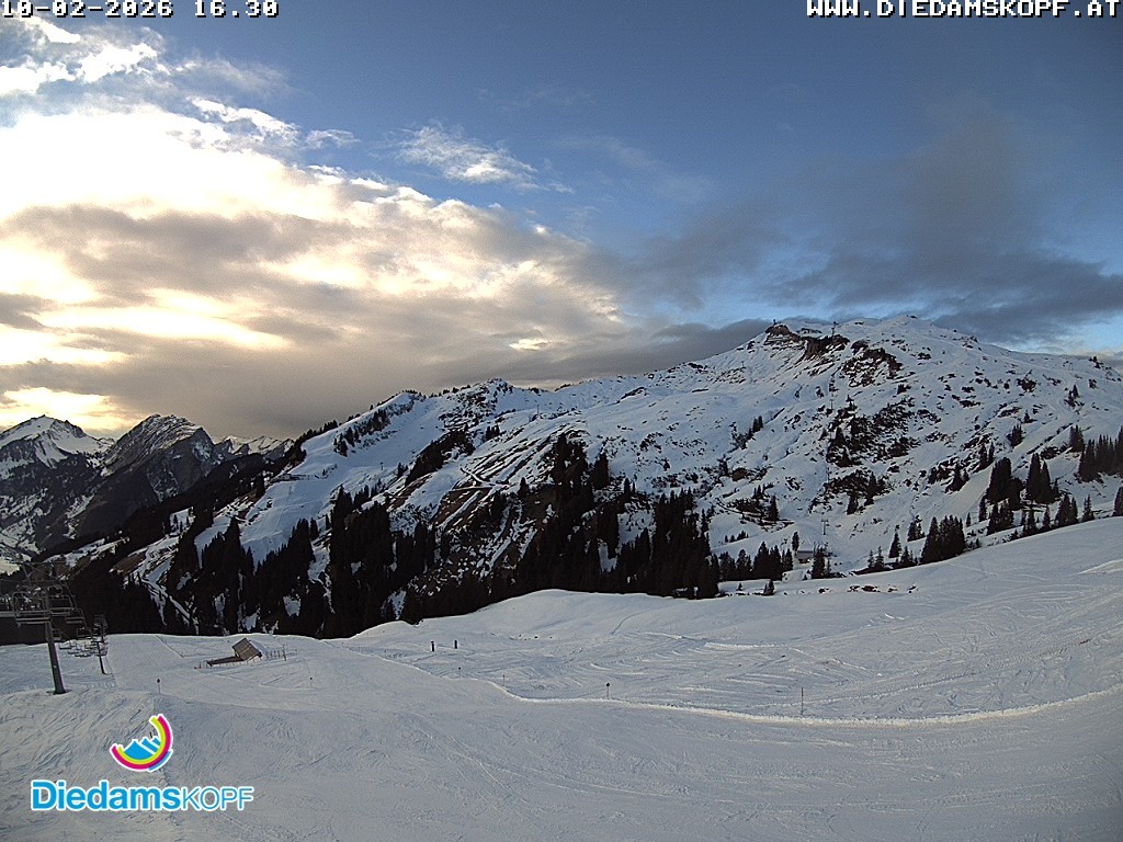 Archiv Foto Webcam Panorama Diedamskopf von der Breitenalpe