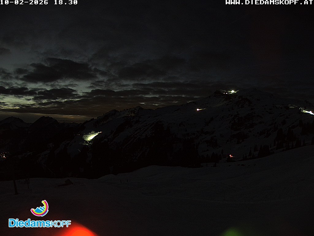 Archiv Foto Webcam Panorama Diedamskopf von der Breitenalpe