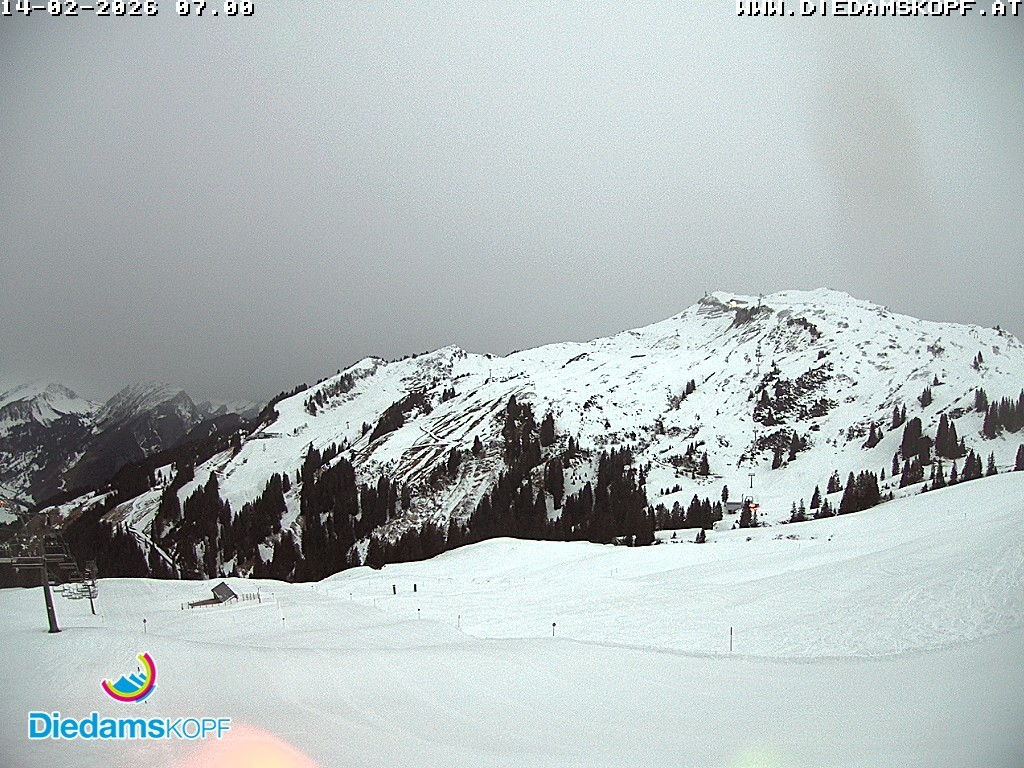 Archiv Foto Webcam Panorama Diedamskopf von der Breitenalpe