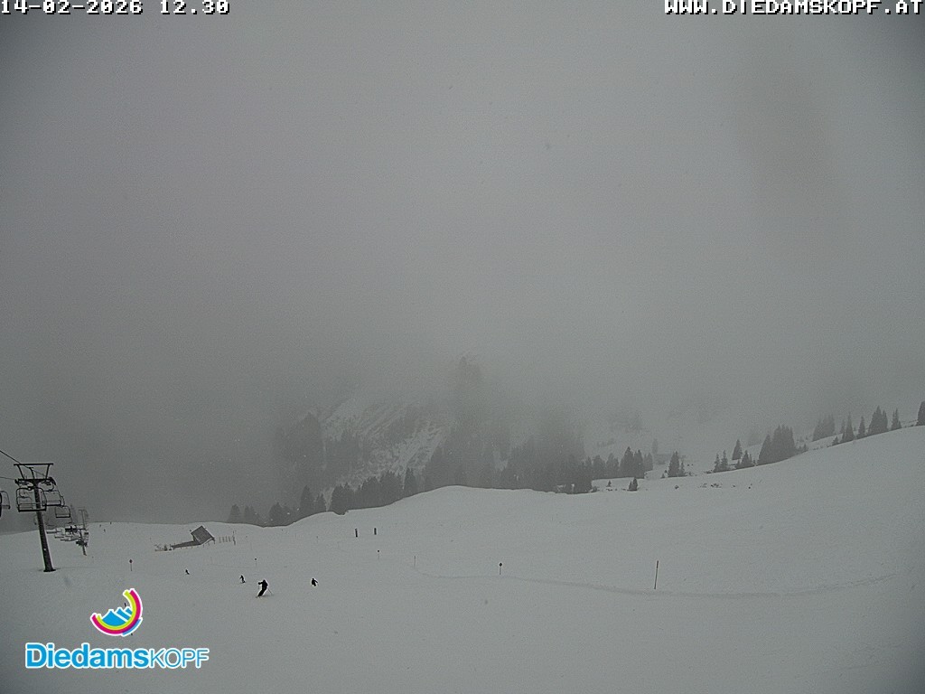 Archiv Foto Webcam Panorama Diedamskopf von der Breitenalpe