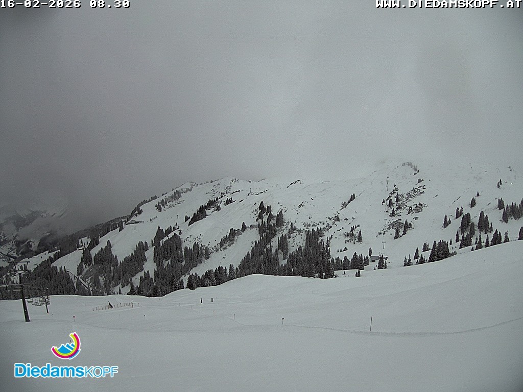 Archiv Foto Webcam Panorama Diedamskopf von der Breitenalpe