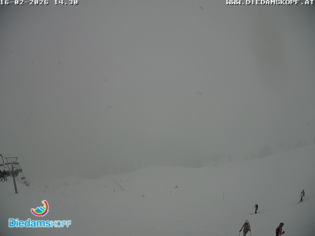 Archiv Foto Webcam Panorama Diedamskopf von der Breitenalpe