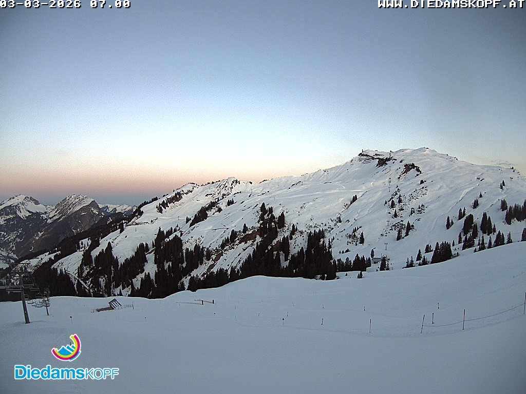 Archiv Foto Webcam Panorama Diedamskopf von der Breitenalpe