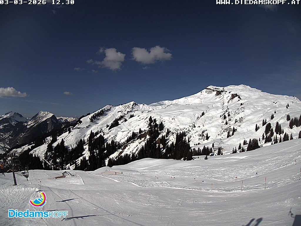 Archiv Foto Webcam Panorama Diedamskopf von der Breitenalpe