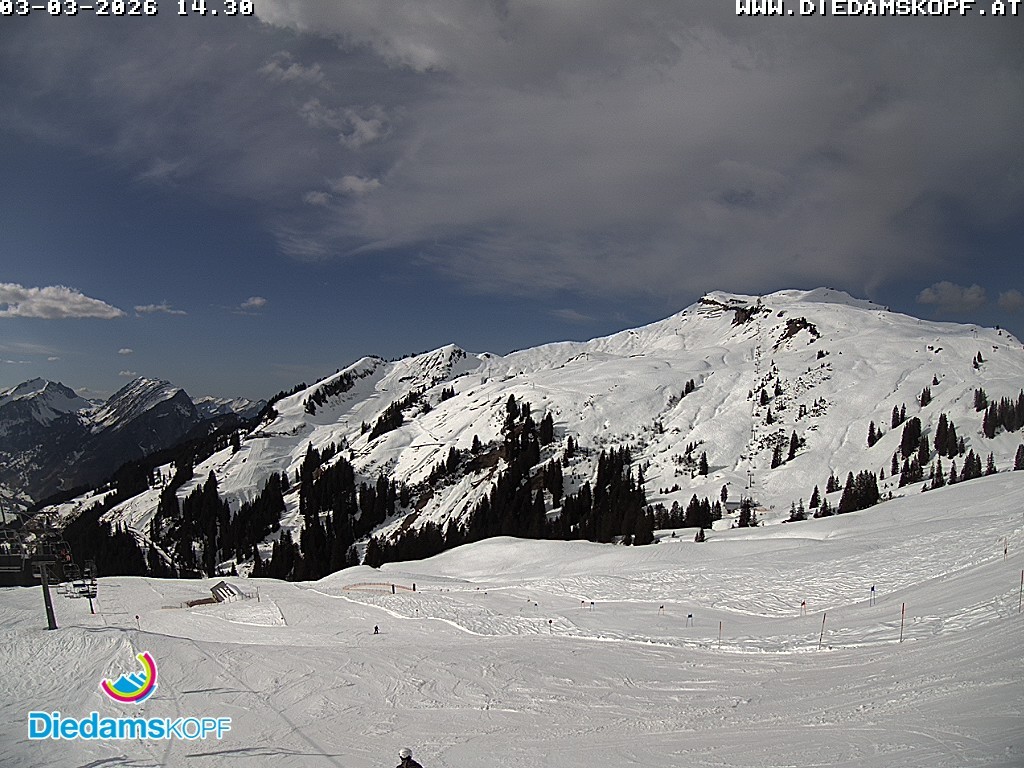 Archiv Foto Webcam Panorama Diedamskopf von der Breitenalpe