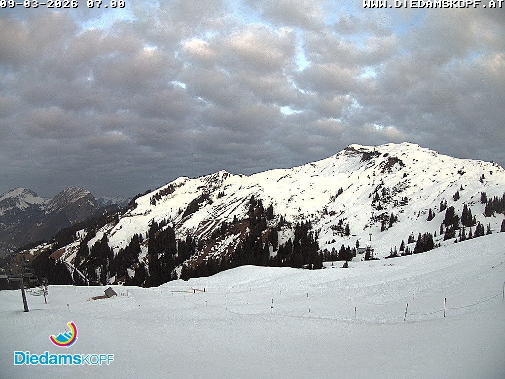 Archiv Foto Webcam Panorama Diedamskopf von der Breitenalpe
