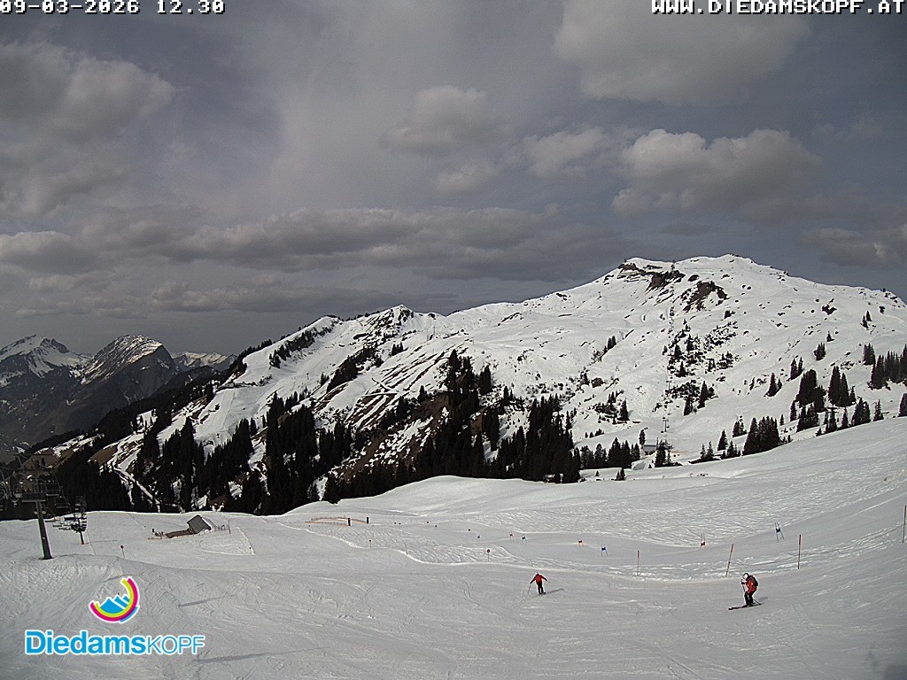 Archiv Foto Webcam Panorama Diedamskopf von der Breitenalpe