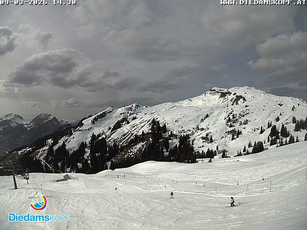 Archiv Foto Webcam Panorama Diedamskopf von der Breitenalpe
