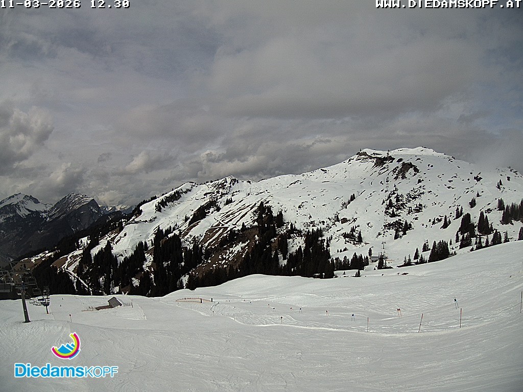 Archiv Foto Webcam Panorama Diedamskopf von der Breitenalpe