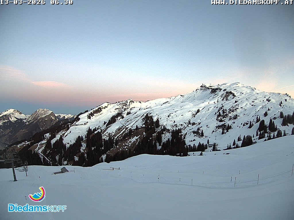 Archiv Foto Webcam Panorama Diedamskopf von der Breitenalpe