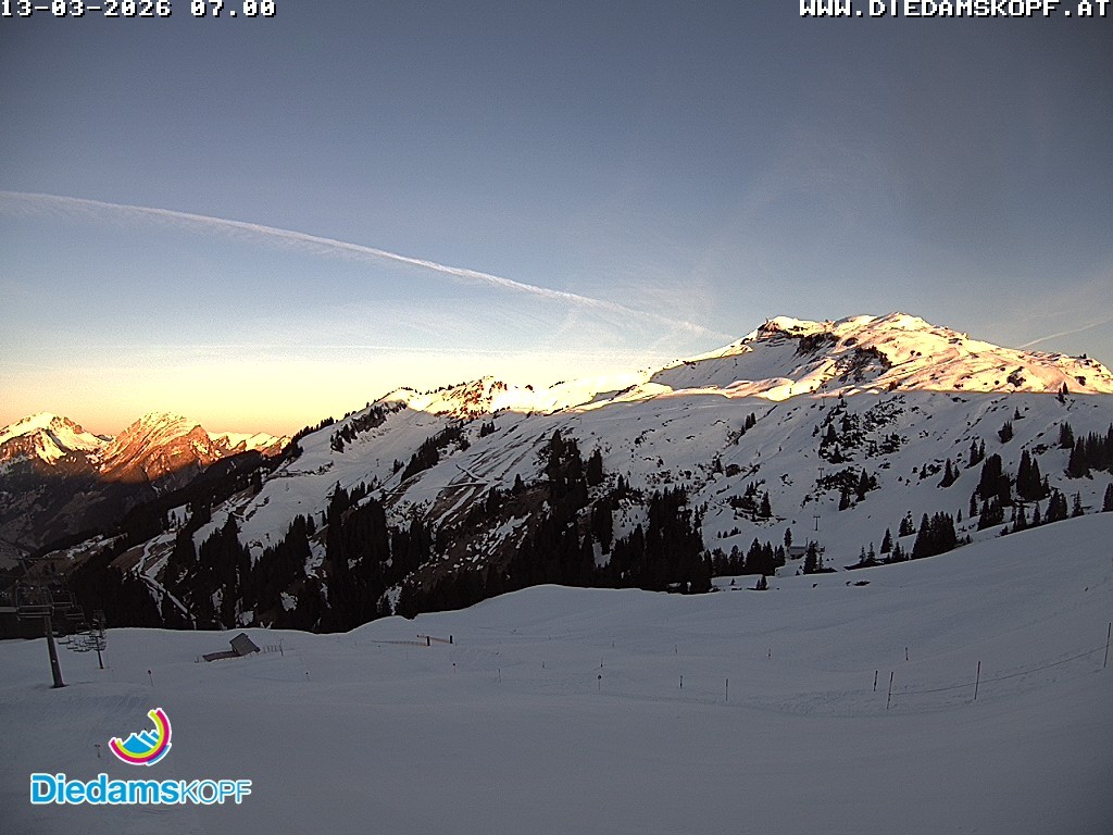 Archiv Foto Webcam Panorama Diedamskopf von der Breitenalpe