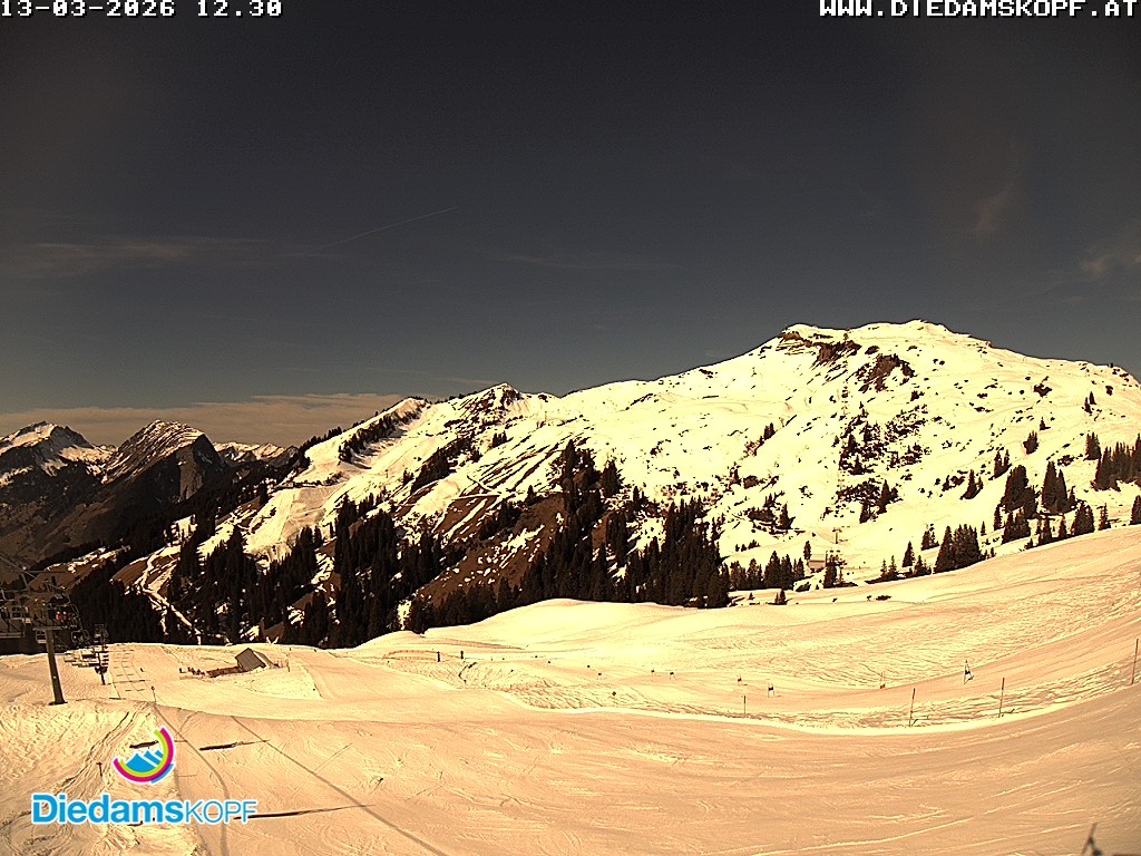 Archiv Foto Webcam Panorama Diedamskopf von der Breitenalpe