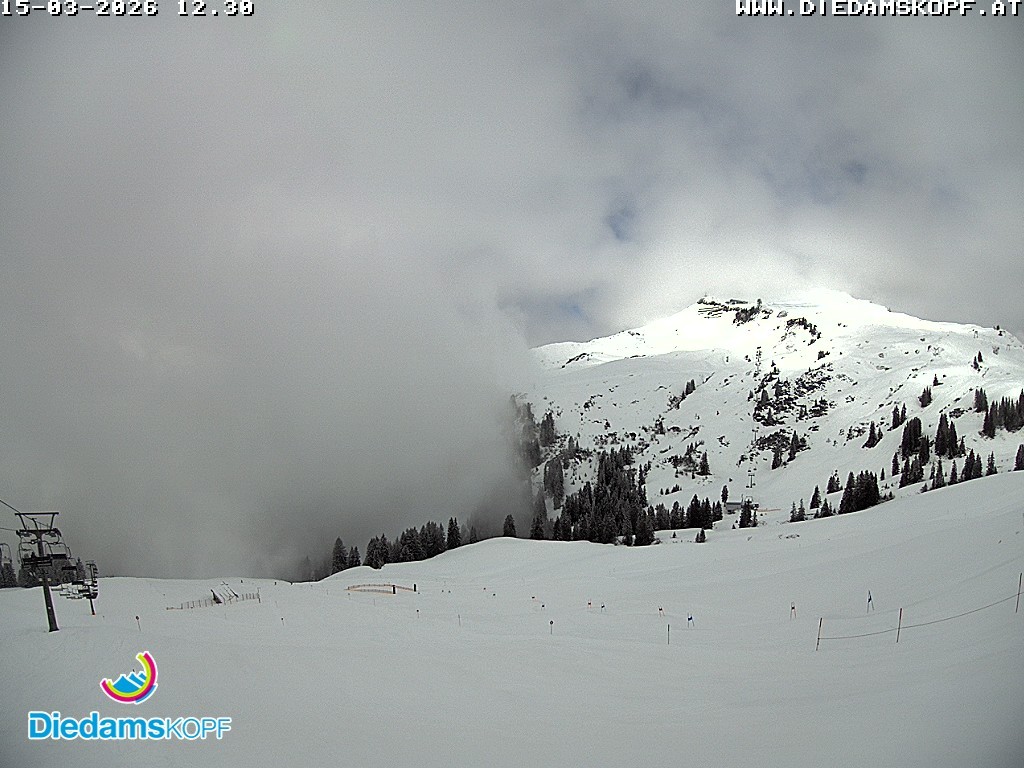Archiv Foto Webcam Panorama Diedamskopf von der Breitenalpe