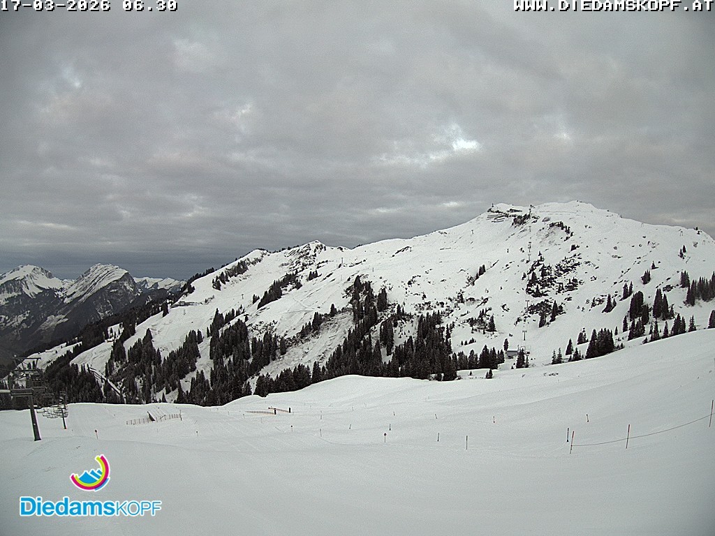 Archiv Foto Webcam Panorama Diedamskopf von der Breitenalpe