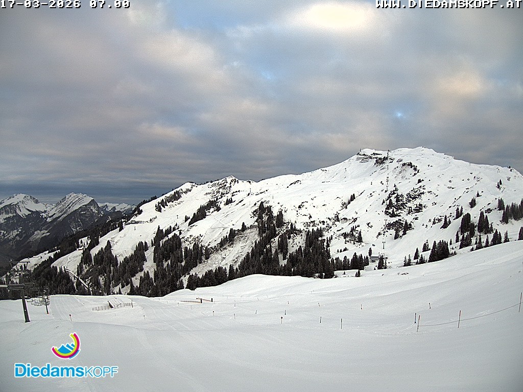 Archiv Foto Webcam Panorama Diedamskopf von der Breitenalpe