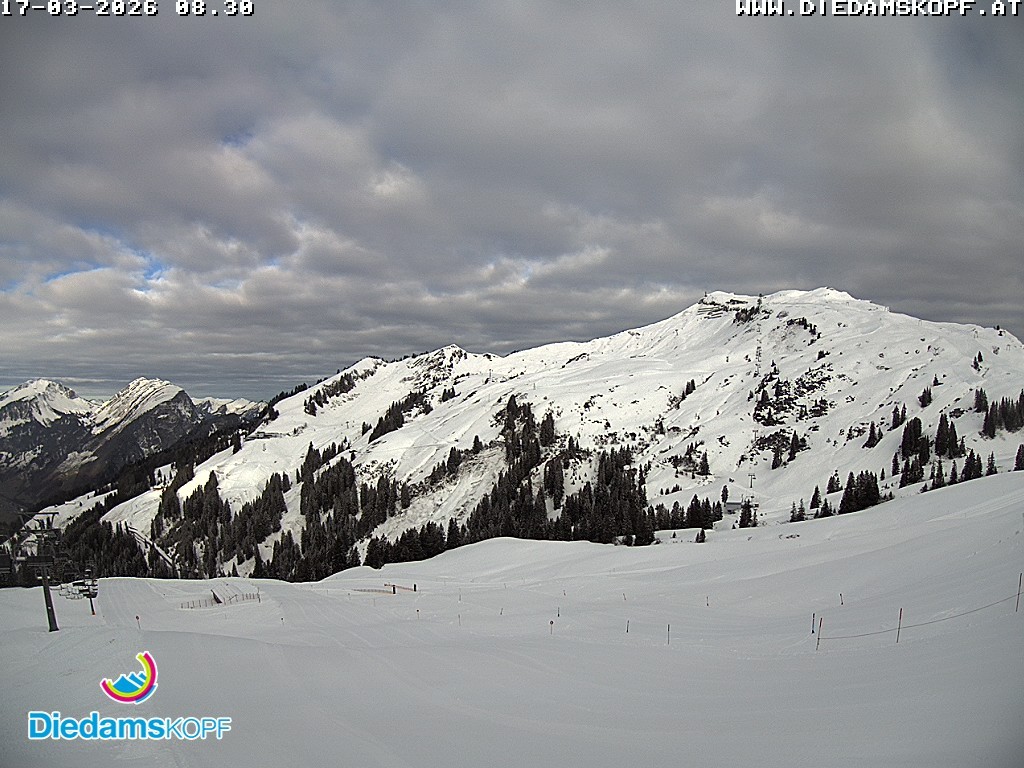 Archiv Foto Webcam Panorama Diedamskopf von der Breitenalpe