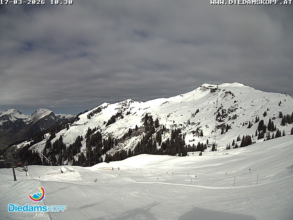 Archiv Foto Webcam Panorama Diedamskopf von der Breitenalpe