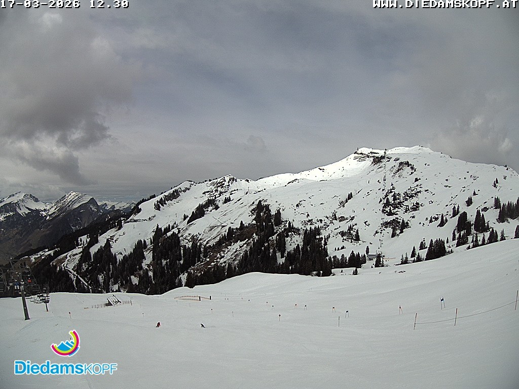Archiv Foto Webcam Panorama Diedamskopf von der Breitenalpe