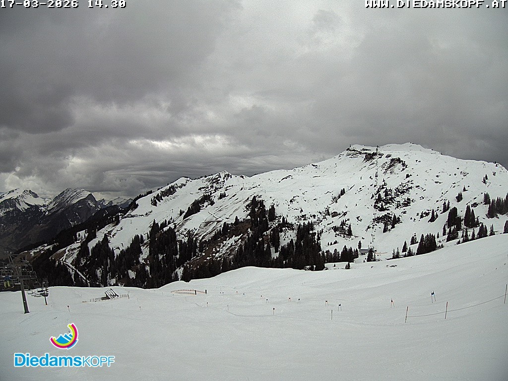 Archiv Foto Webcam Panorama Diedamskopf von der Breitenalpe