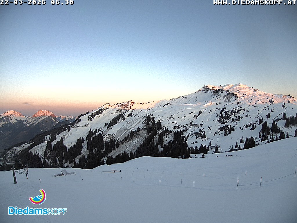 Archiv Foto Webcam Panorama Diedamskopf von der Breitenalpe