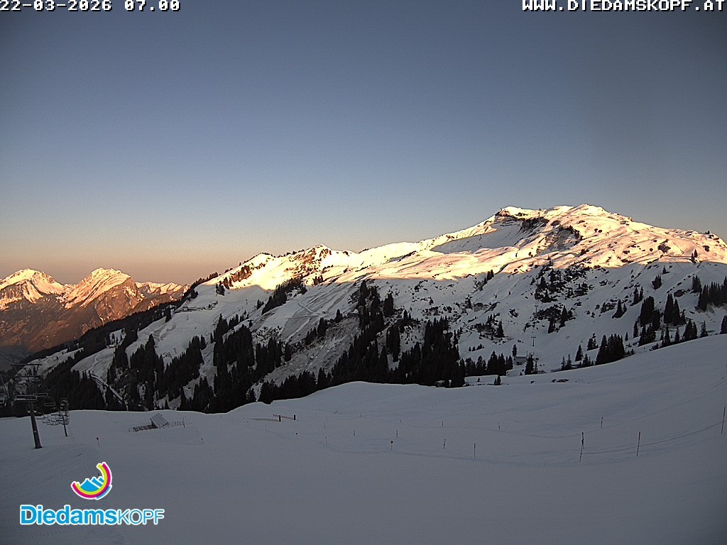 Archiv Foto Webcam Panorama Diedamskopf von der Breitenalpe