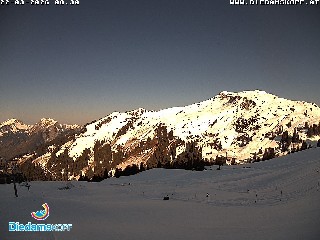 Archiv Foto Webcam Panorama Diedamskopf von der Breitenalpe