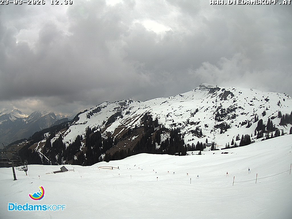 Archiv Foto Webcam Panorama Diedamskopf von der Breitenalpe