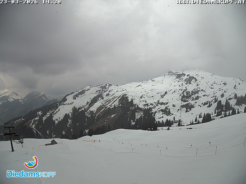 Archiv Foto Webcam Panorama Diedamskopf von der Breitenalpe