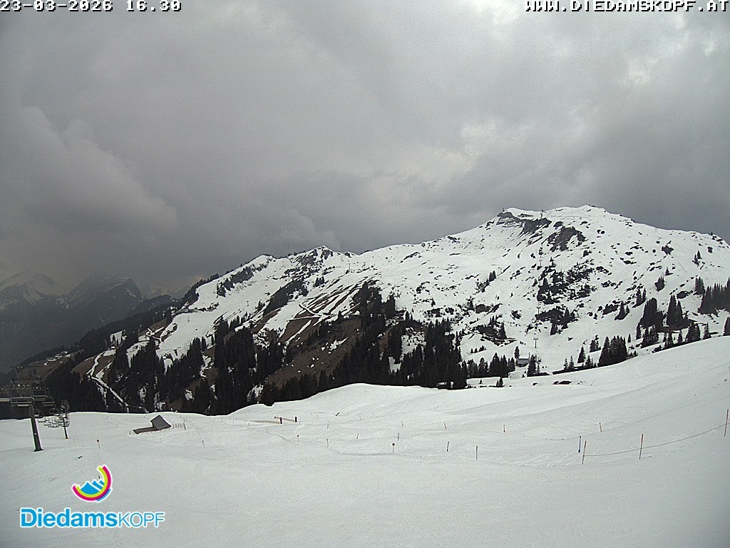 Archiv Foto Webcam Panorama Diedamskopf von der Breitenalpe