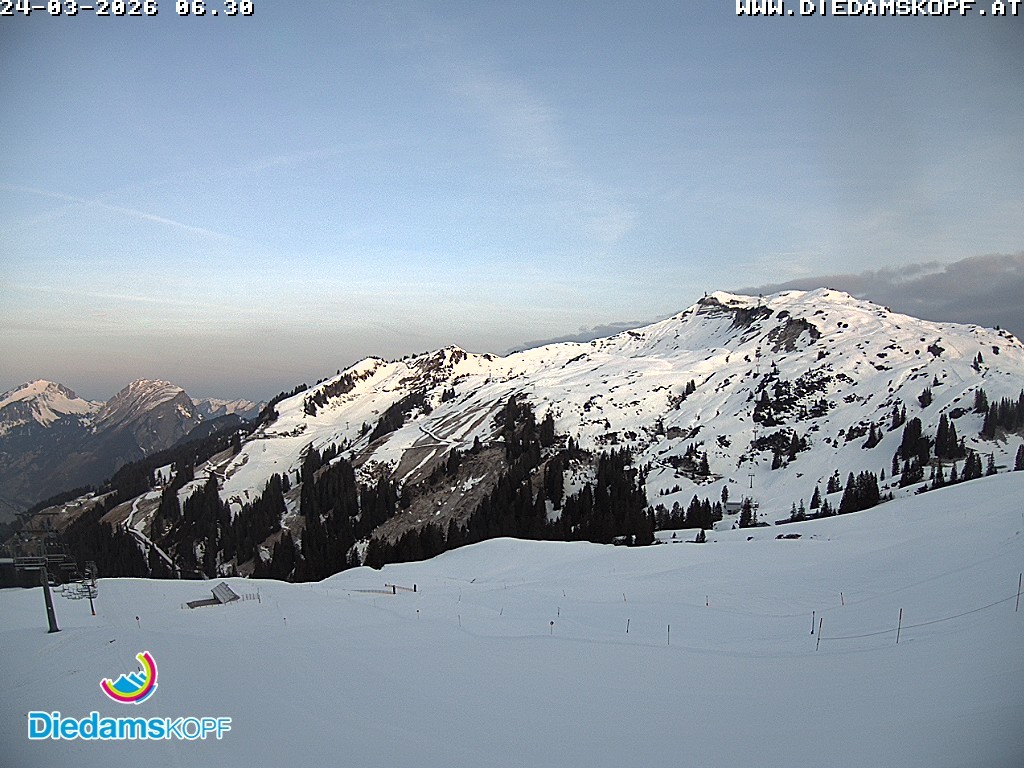 Archiv Foto Webcam Panorama Diedamskopf von der Breitenalpe