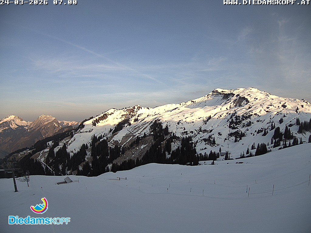 Archiv Foto Webcam Panorama Diedamskopf von der Breitenalpe