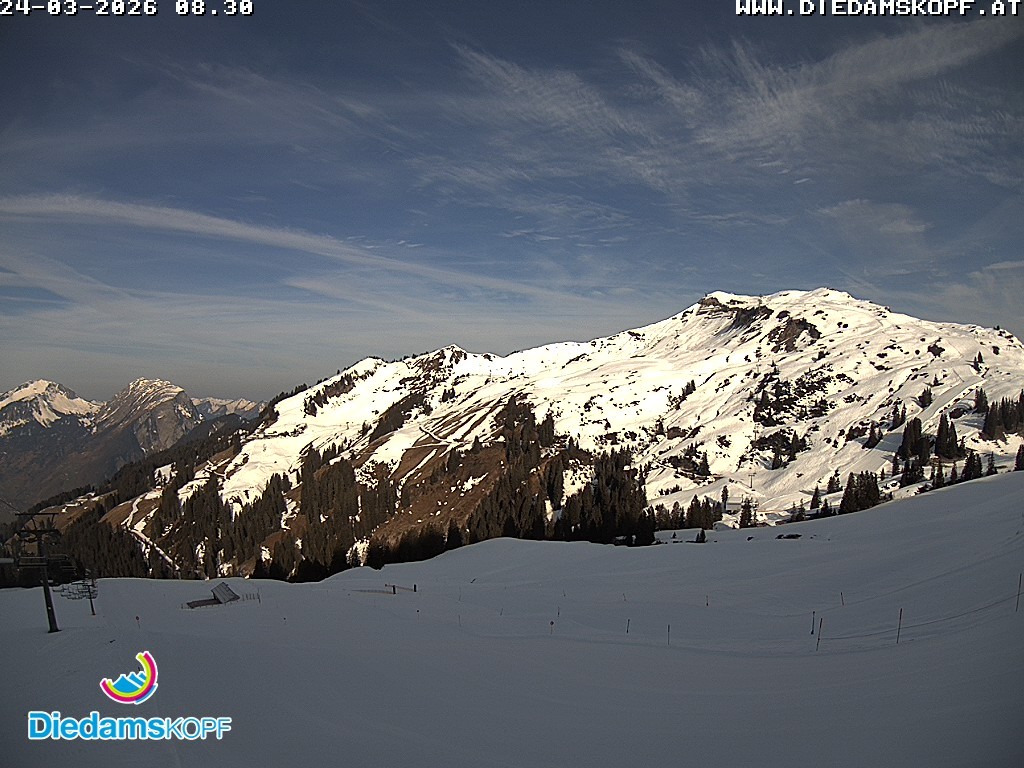 Archiv Foto Webcam Panorama Diedamskopf von der Breitenalpe
