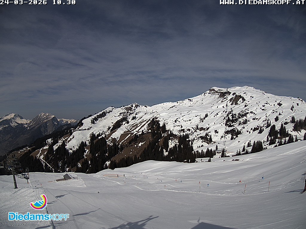 Archiv Foto Webcam Panorama Diedamskopf von der Breitenalpe