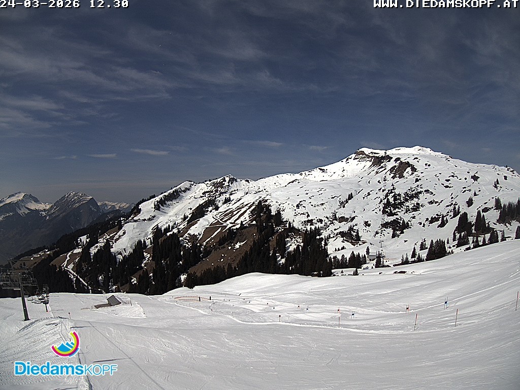 Archiv Foto Webcam Panorama Diedamskopf von der Breitenalpe