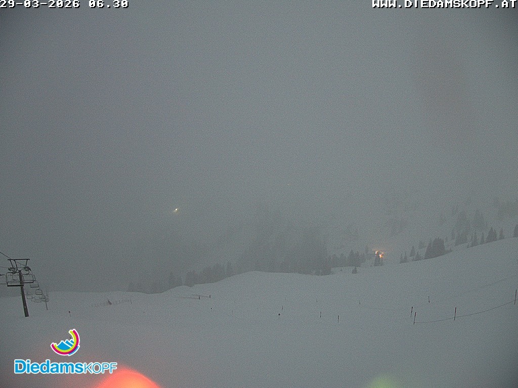 Archiv Foto Webcam Panorama Diedamskopf von der Breitenalpe