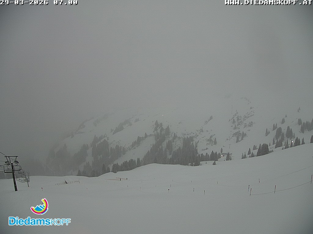 Archiv Foto Webcam Panorama Diedamskopf von der Breitenalpe