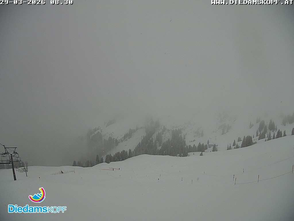 Archiv Foto Webcam Panorama Diedamskopf von der Breitenalpe